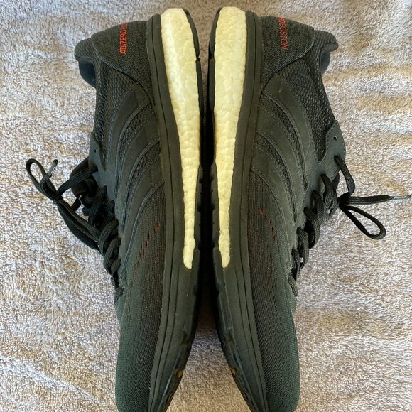 Adidas Adizero Boston Boost Men’s Running Shoes – Size 10.5 | Black/Red - Picture 3 of 7
